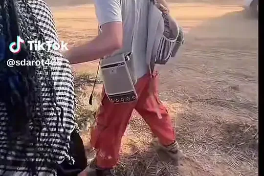 Nova partygoers running and hiding from Hamas Hamas terrorists